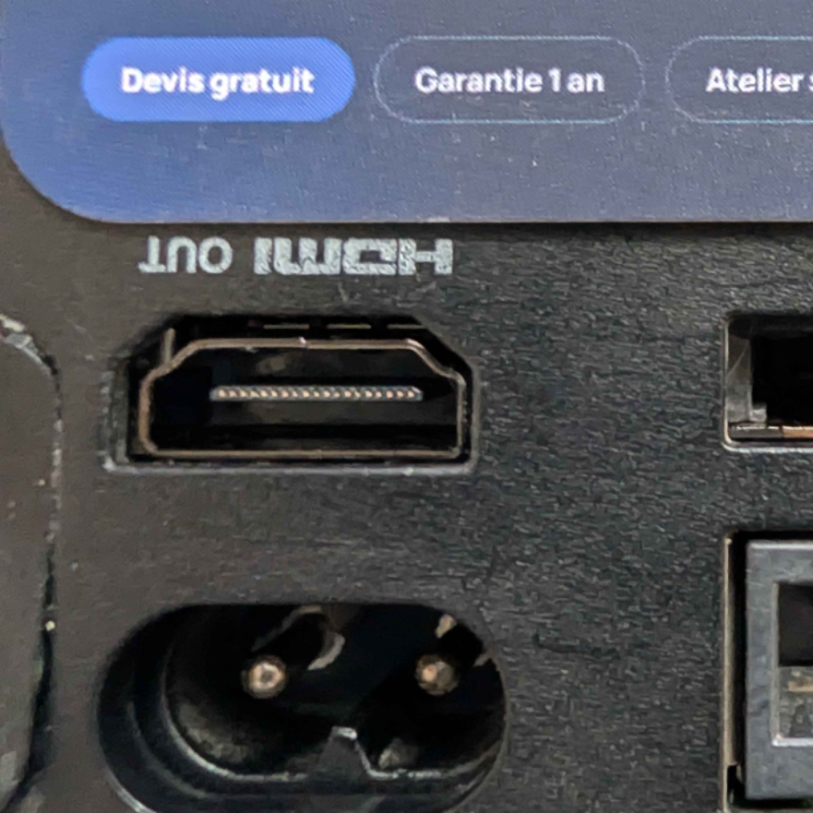 Après réparation Microsoft Xbox Series X